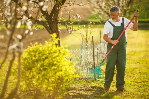 A site inspection supporting a gardener complaint assessment